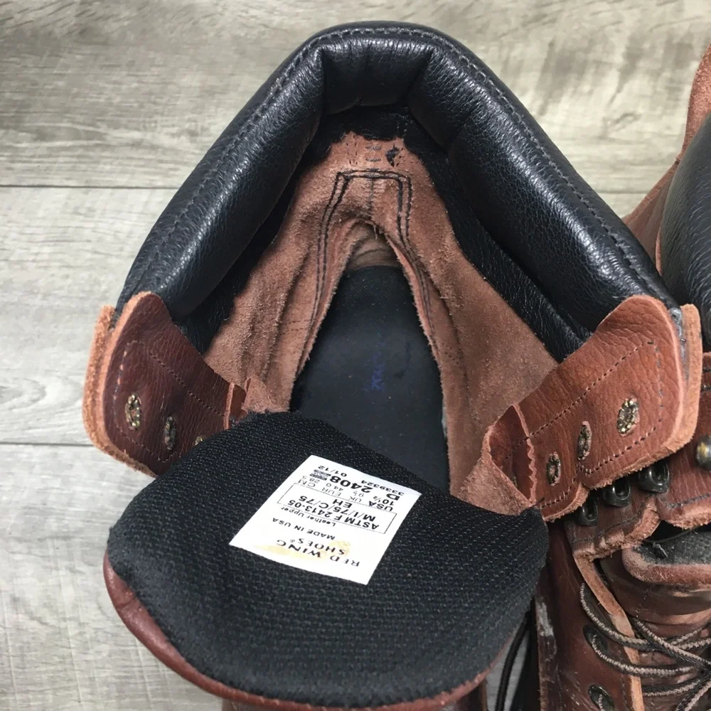 Red Wing Supersole 2.0 Mens Leather 2408 Steel Toe Waterproof Artsy Boots 10.5